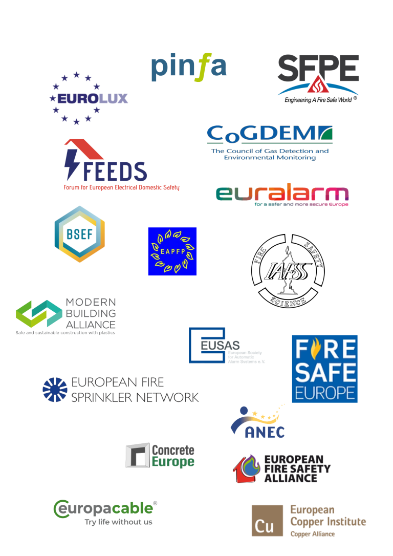 18 organisations call to establish a structural coordination of all EU Commission initiatives related to fire safety of European buildings